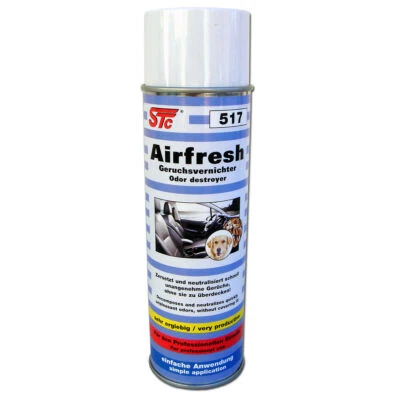 500 ml STC Airfresh Geruchsentferner Lufterfrischer Auto Geruchsvernichter Spray - Bild 1 von 4
