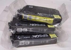 3 x Epson genuino 220 negro, amarillo para WF-2630,-2650,-2660,XP-220,-320,-324 + - Imagen 1 de 1