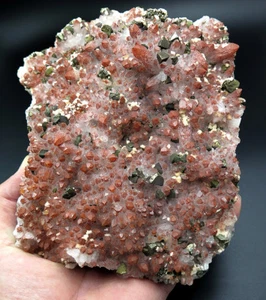 6 pound 5 oz. Showy Hematite Quartz with Chalcopyrite and Dolomite. China - Picture 1 of 5