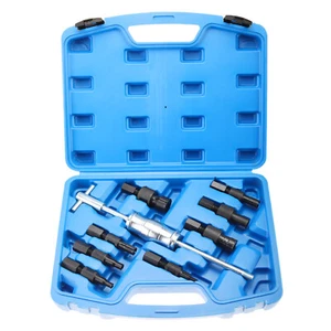 9pc Internal Bearing Remover Slide Hammer Set Blind Hole Inner Puller Set 8-32mm - Picture 1 of 8