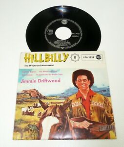 JIMMIE DRIFTWOOD - 60s D VG+ RCA 7" EP HILLBILLY No. 2 "Westward Movement"