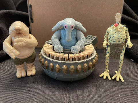Star Wars Vintage 1983 Max Rebo Band Sy Snootles McCool ROTJ Jabba’s Palace Cover