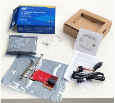 Intel 750 Series 2.5" SSD 1.2TB NVME MLC PCI-E 3.0 x4 SSDPE2MW012T4X1 1.2T 2.5" - Image 1 of 4