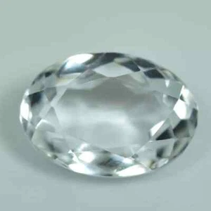 Piedra preciosa suelta cortada morganita calibrada facetada 12,00 quilates con certificación GIE 07 - Imagen 1 de 4
