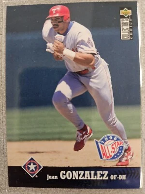 1997 Collector's Choice #240 Juan Gonzalez Texas Rangers - Image 1 of 2