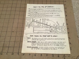 original ANTI-NUCLEAR Flyer; may (1979) May 6 march in Washington flyer - Picture 1 of 2