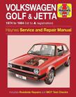 VW Golf & Jetta Mk 1 Benzyna 1.1 i 1.3 (74 - 84) Haynes Instrukcja naprawy: 1974-84 firmy