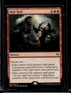 Mob Rue Fate Reforged - Magic the Gathering Red - LP - Picture 1 of 2
