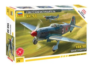 ZVEZDA Caza Soviético YAK-9D ESCALA 1:72 ARTÍCULO NR. 7313 NUEVO - Imagen 1 de 7