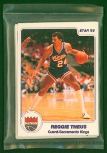 1984-85 Star SACRAMENTO KINGS Sealed Team Set REGGIE THEUS L DREW OTIS THORPE RC - Picture 1 of 2