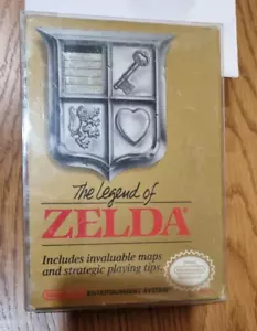 Nintendo Entertainment System The Legend of Zelda Game 1989 GOLD - NTSC - Bild 1 von 7