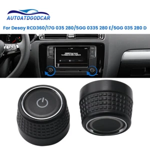 MIB AutoRadio Knopf Drehknopf Rechts +Links Für VW DS RCD360 5GG 035 280E 280D - Bild 1 von 7