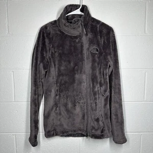 The North Face Damen Osito Jacke weiches Fleece Größe Small anthrazitgrau Seitenreißverschluss - Bild 1 von 10