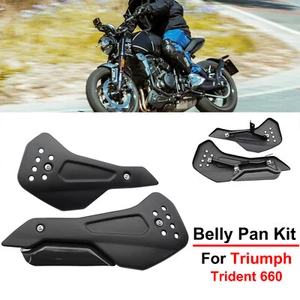 Belly Pan Kit For Triumph Trident 660 2021-23 Lower Engine Spoiler Cowling Cover - Picture 1 of 10