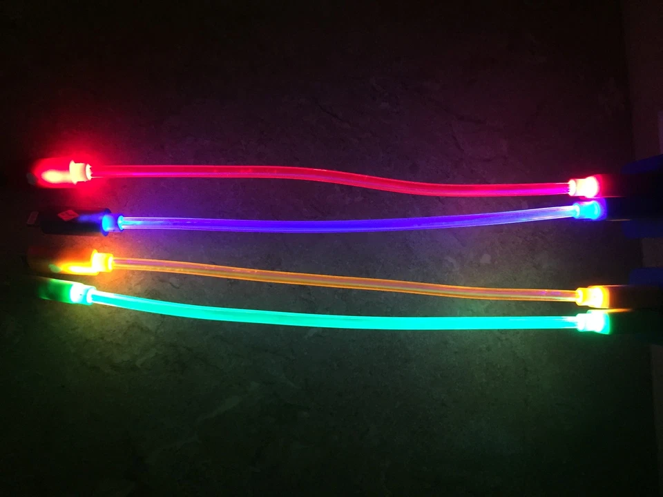 MINI LED GLOW light charger cable FOR apple iphone 6 5 4S galaxy s3 s4 micro usb - Image 1 of 4