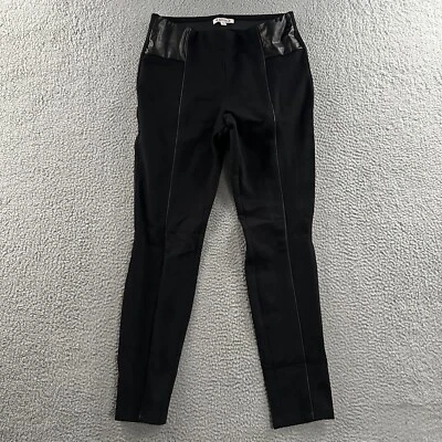 Nanette Lepore Womens Leggings Black Size XS Mid Rise Ankle Rayon Nylon Blend - Image 1 of 4