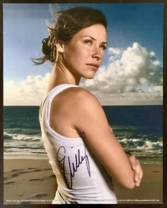 Evangeline Lilly ~ LOST TELEVISION SERIES Actress Signed Autograph Photo 8x10 - Bild 1 von 10
