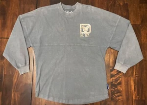 Sudadera con lentejuelas doradas jersey espíritu gris de los parques de Walt Disney World para mujer talla XS - Imagen 1 de 5