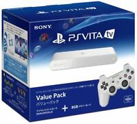 二手PS PlayStation Vita Wi-Fi 水晶白色日本限量电缆PSVITA 控制台| eBay