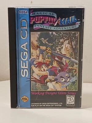 Popful Mail Sega CD 1995 Magical Fantasy Adventure CIB Rare - Image 1 of 4