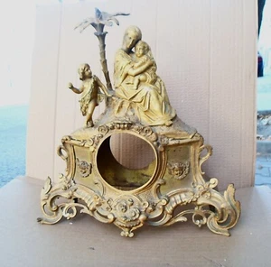 Rare Antique Bronze Case For French Empire Mantle Clock-Mid 19c. - Picture 1 of 10