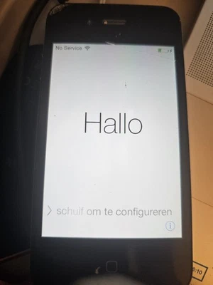 Apple iPhone 4 - 8GB - Black (Unlocked) GSM A1332 - MD126LL/A - Image 1 of 4