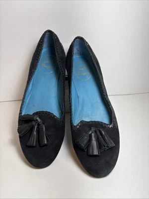 Jack Rogers Mocasines Borla Gamuza Negro Mujer Talla 7.5m Foto 1 de 4
