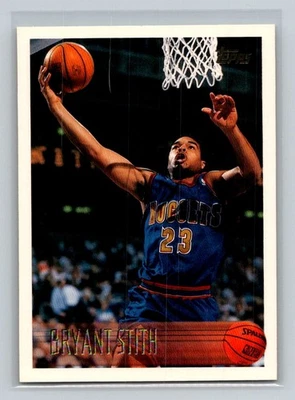 Tarjeta de baloncesto 1996-97 Topps #103 Bryant Stith Denver Nuggets Foto 1 de 2
