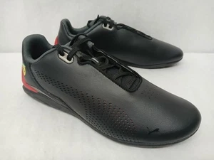 Puma Mens Ferrari Drift Cat Decima Shoes 307193-01 Puma Black Rosso Corsa Sz 8.5 - Bild 1 von 10