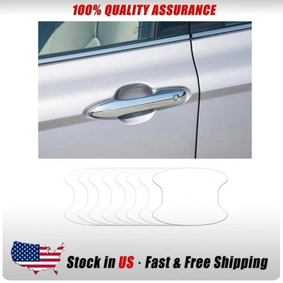 8Pcs Waterproof Car Door Handle Scratch Handlebar protection For RAV4 Highlander Foto 1 de 4