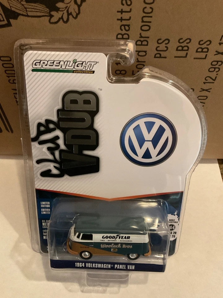 Furgoneta Volkswagen Greenlight Club V - Dub 1964 panel.  NEUMÁTICOS GOODYEAR Foto 1 de 1