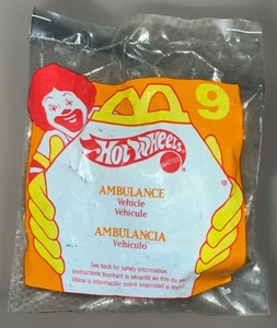 1997 Hot Wheels McDonalds Happy Meal Spielzeug #9 Krankenwagen Neu in OVP 4079 - Bild 1 von 2