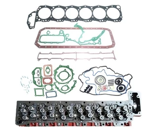 New J08C Complete Cylinder Head+Full Gasket Kit For Hino J08CUJ J08CUK Engine - Picture 1 of 5