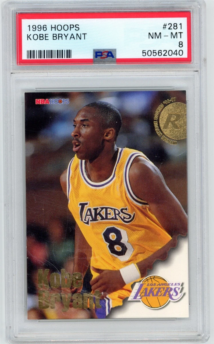 Kobe Bryant 8 Graded Rookie Basketball Trading Cards & Accessories