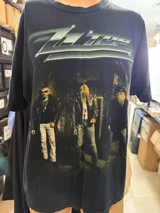 ZZ Top Shirt Herren Large schwarz Konzert Tour Band Rock Grafik doppelseitig Gildan - Bild 1 von 8