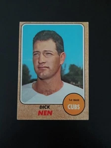 1968 Topps Set-Break Hi #591 Dick Nen Free Shipping - Picture 1 of 2