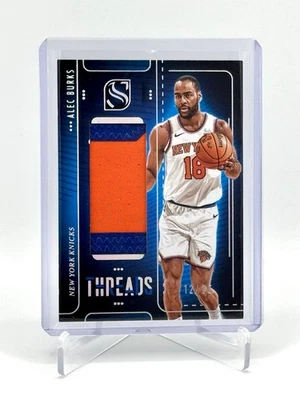 ALEC BURKS 2024-25 Panini Silhouette Game Worn Jersey /25 Sick 2 Color Patch! SP - Image 1 of 4