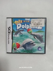 PETZ WILD ANIMALS DOLPHINZ - (Nintendo DS) Lite DSi XL 3DS 2DS [CASE ONLY] - Picture 1 of 3