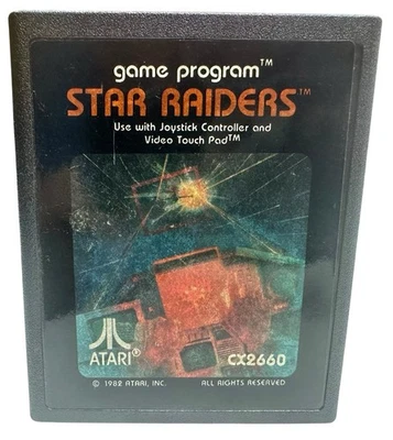 Star Raiders (Atari 2600, 1982) Authentic Cartridge Only - Image 1 of 3