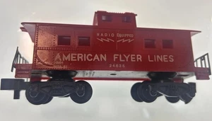 1950’s Vintage S Gauge 35' American Flyer Lines 24636 Center Cupula Caboose - Picture 1 of 6