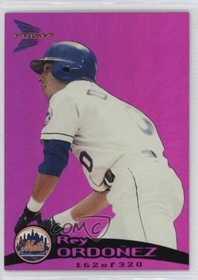 1999 Pacific Prism Holographic Purple /320 Rey Ordonez #95 - Image 1 of 2