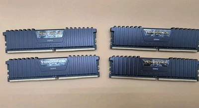 CORSAIR VENGEANCE LPX 16GB (4x8GB) PC4-25600 (DDR4-3200) Memory Kit - Image 1 of 3