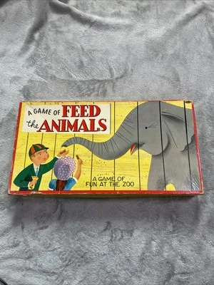 Vintage “FEED THE ANIMALS”Board Game 5356 1960’s Whitman Publishing Racine WI - Image 1 of 4