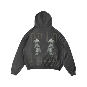 New!!  NF Real Music Vintage "FEAR" 2025 Merch Charcoal Hoodie All Size - Picture 1 of 7