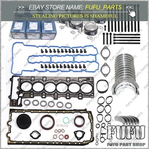Engine Overhaul Pistons Gasket Kit For BMW 335i E92 E90 E60 E88 E71 F02 N54 3.0 - Picture 1 of 6