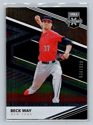 2020 Panini Elite Extra Edition #136 Beck Way #/999 - Image 1 of 2