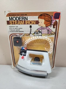 Vintage Modern Steam Iron Kid's Play Toy NOS - Picture 1 of 6