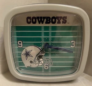 Dallas Cowboys 1993 Spartus Alarm Clock 1993 5 Inch By 5 Inch - Picture 1 of 7