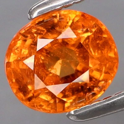 0.90Ct.Ravishing Color! Natural Fanta Orange Namibian Spessartite Garnet - Image 1 of 4