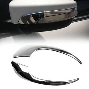 Qualität Langlebig Rückspiegelverkleidung ABS Chrom Abdeckung Auto DIY - Bild 1 von 8